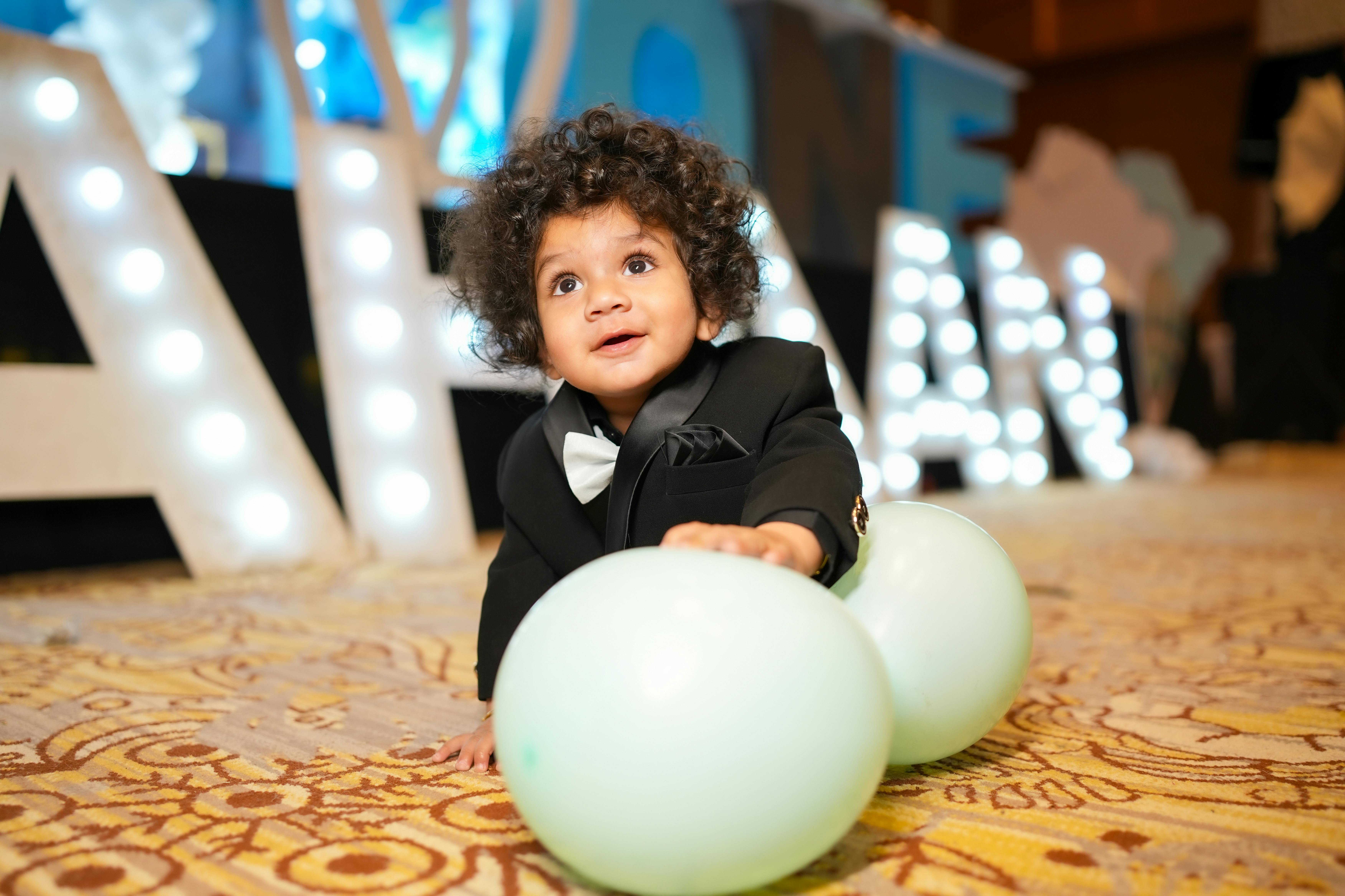 Baby Boy with Ballon