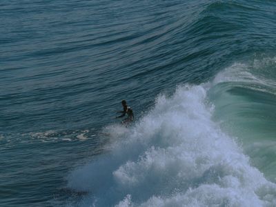 Afternoon surf session near Tamri, Morocco
