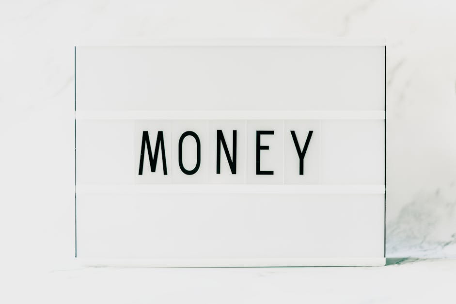 White Money Printed Card · Free Stock Photo