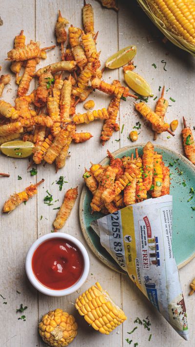 Making Corn Dogs