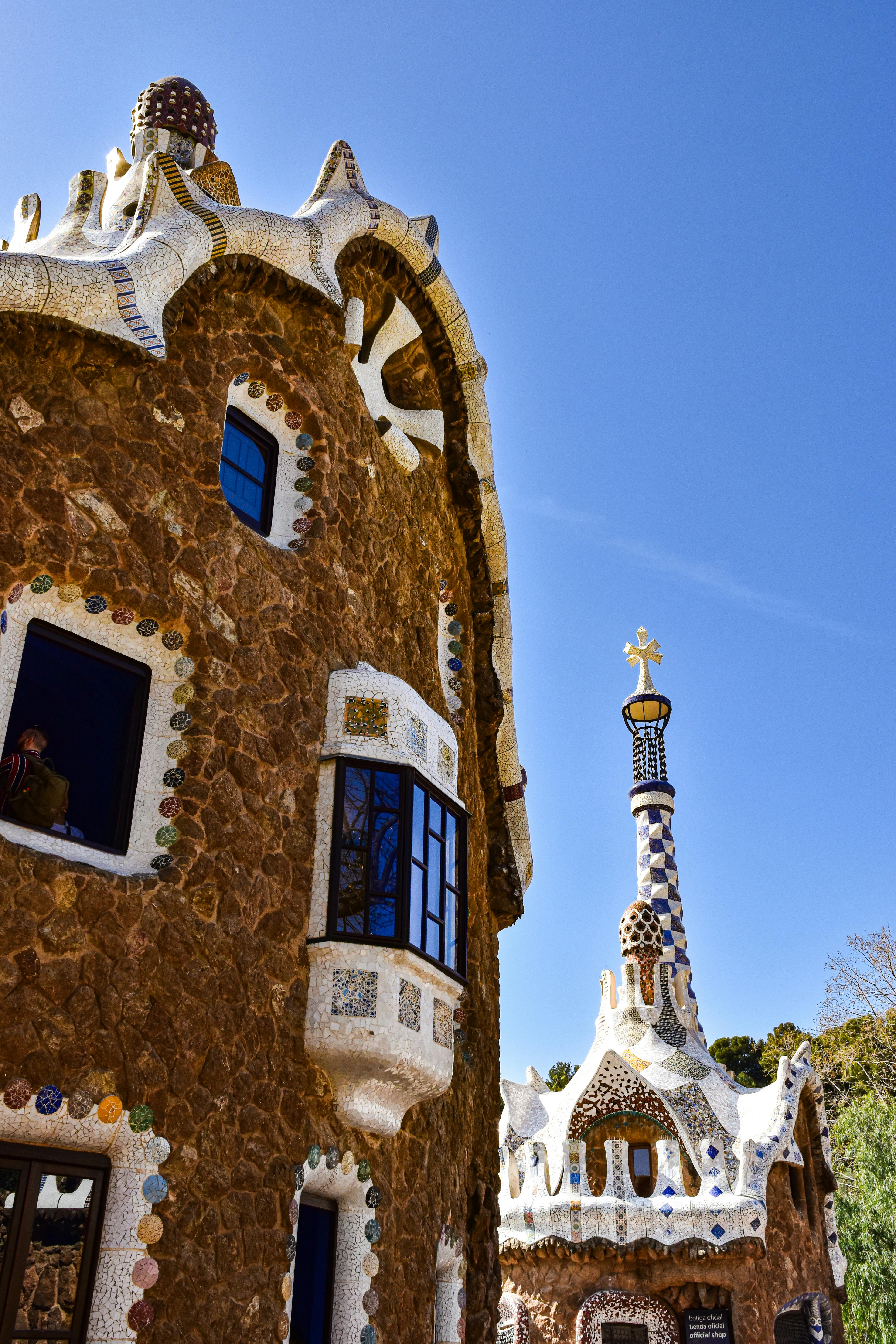 the building is made of stone and has a tower