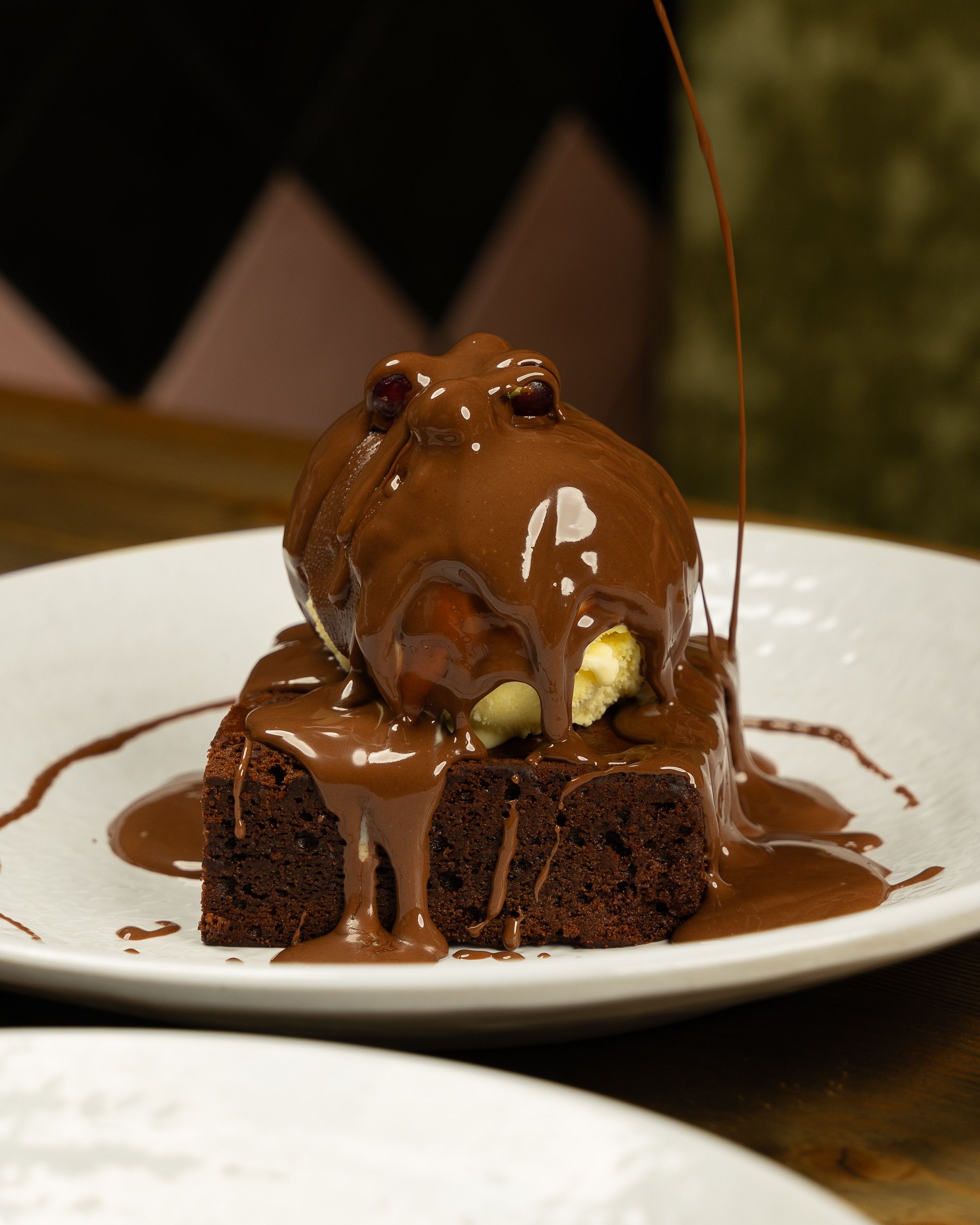 Brownie com Sorvete