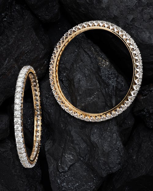 Free stock photo of bangles, diamond