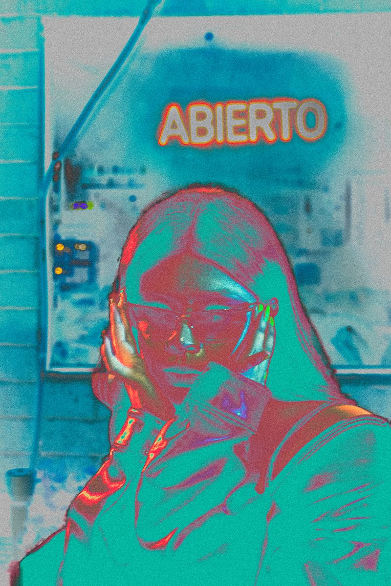 Neon Sign Overlay