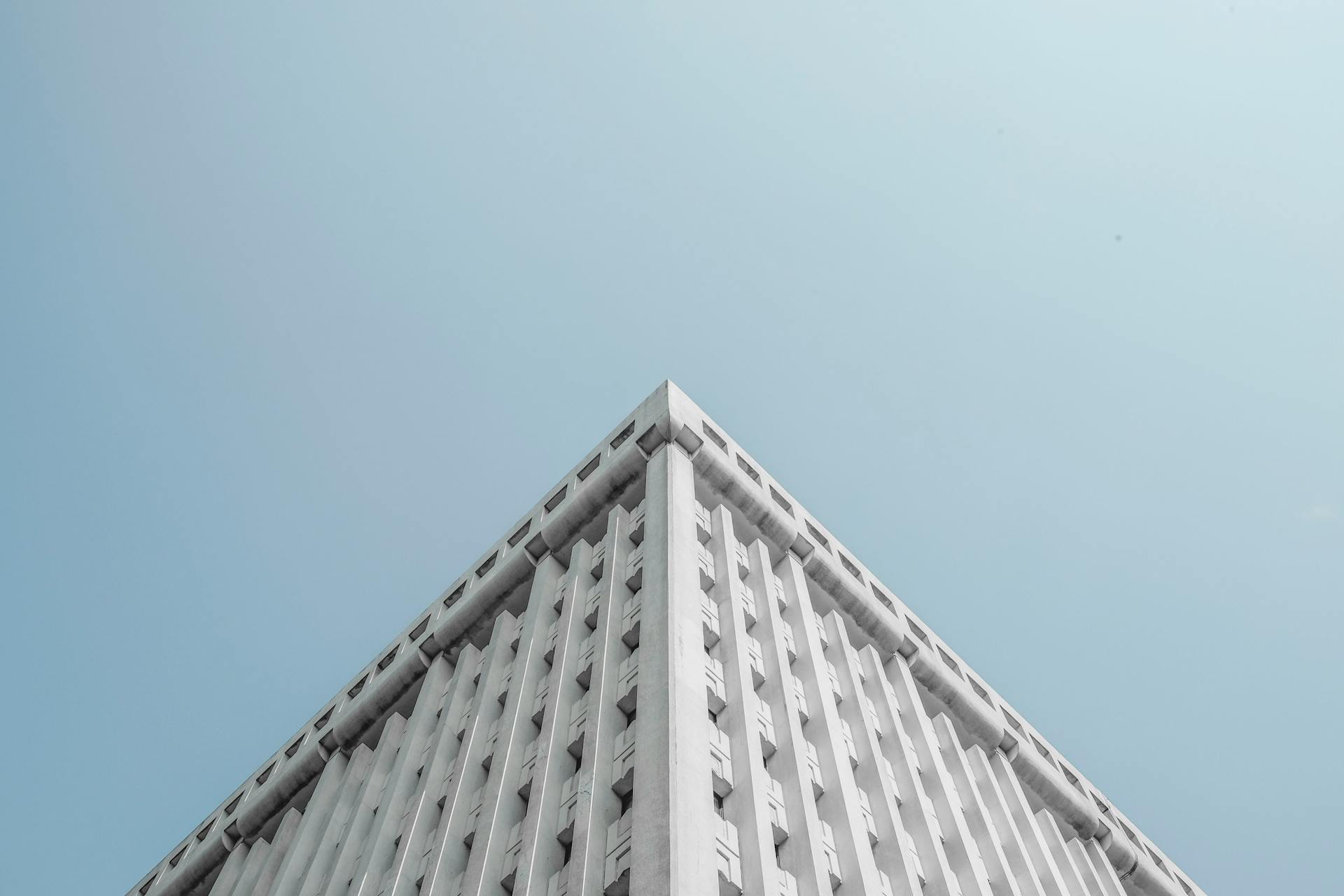 White Concrete Building