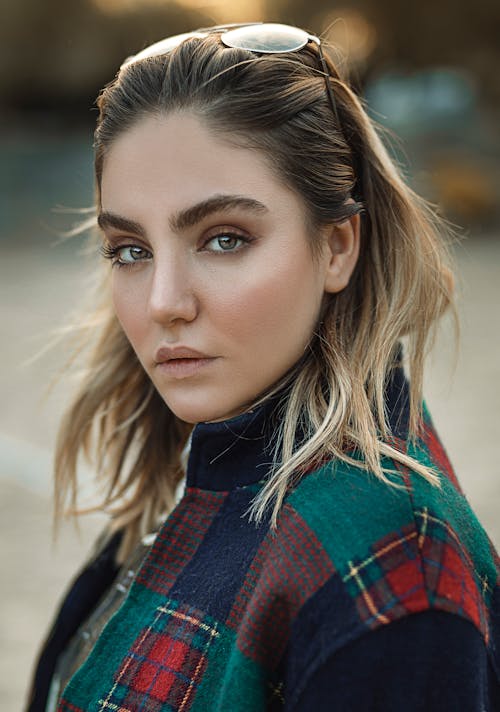 Free Close-Up Photography of a Woman  Stock Photo