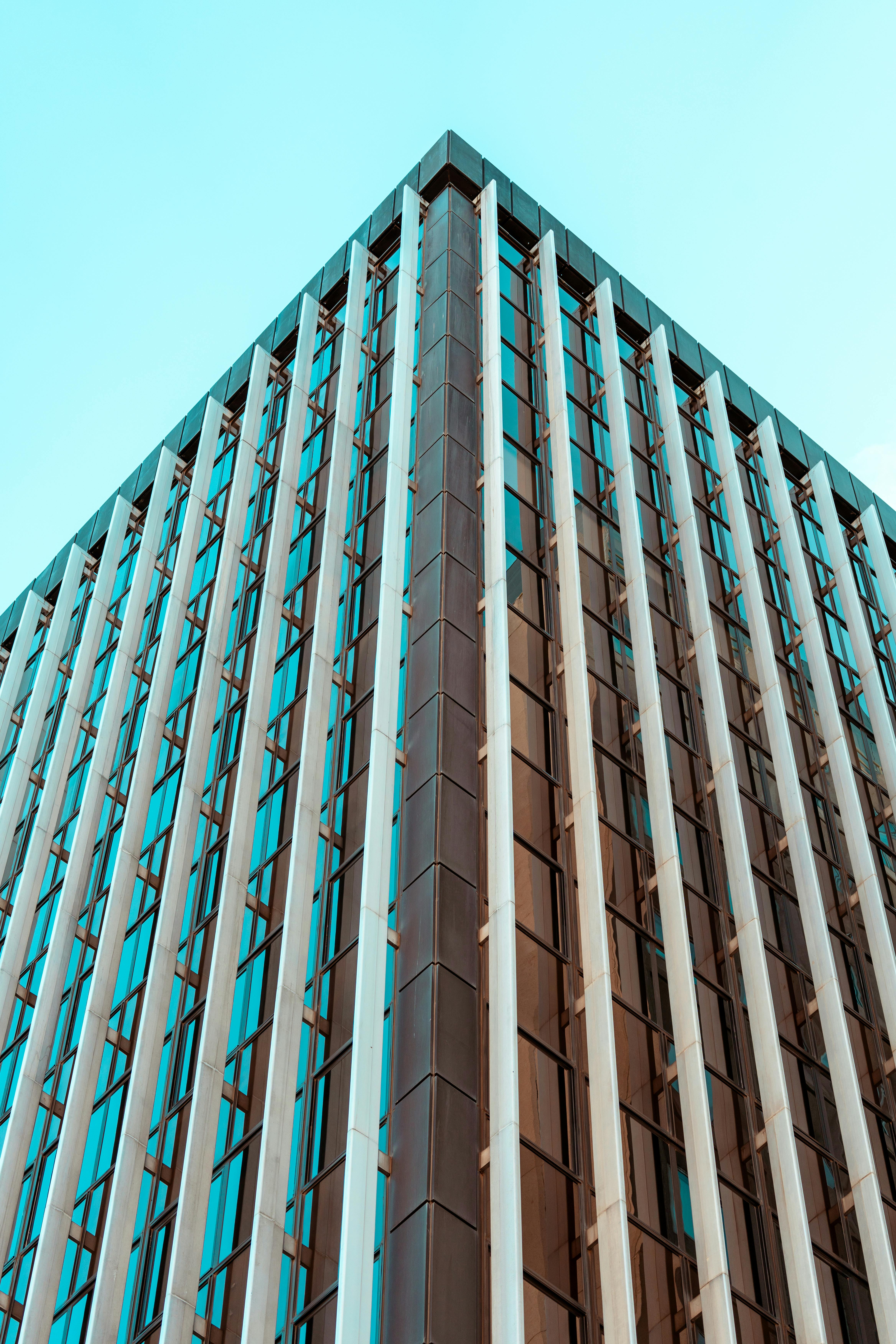 Gratis Fotos de stock gratuitas de @al aire libre, acero, acero y vidrio Foto de stock