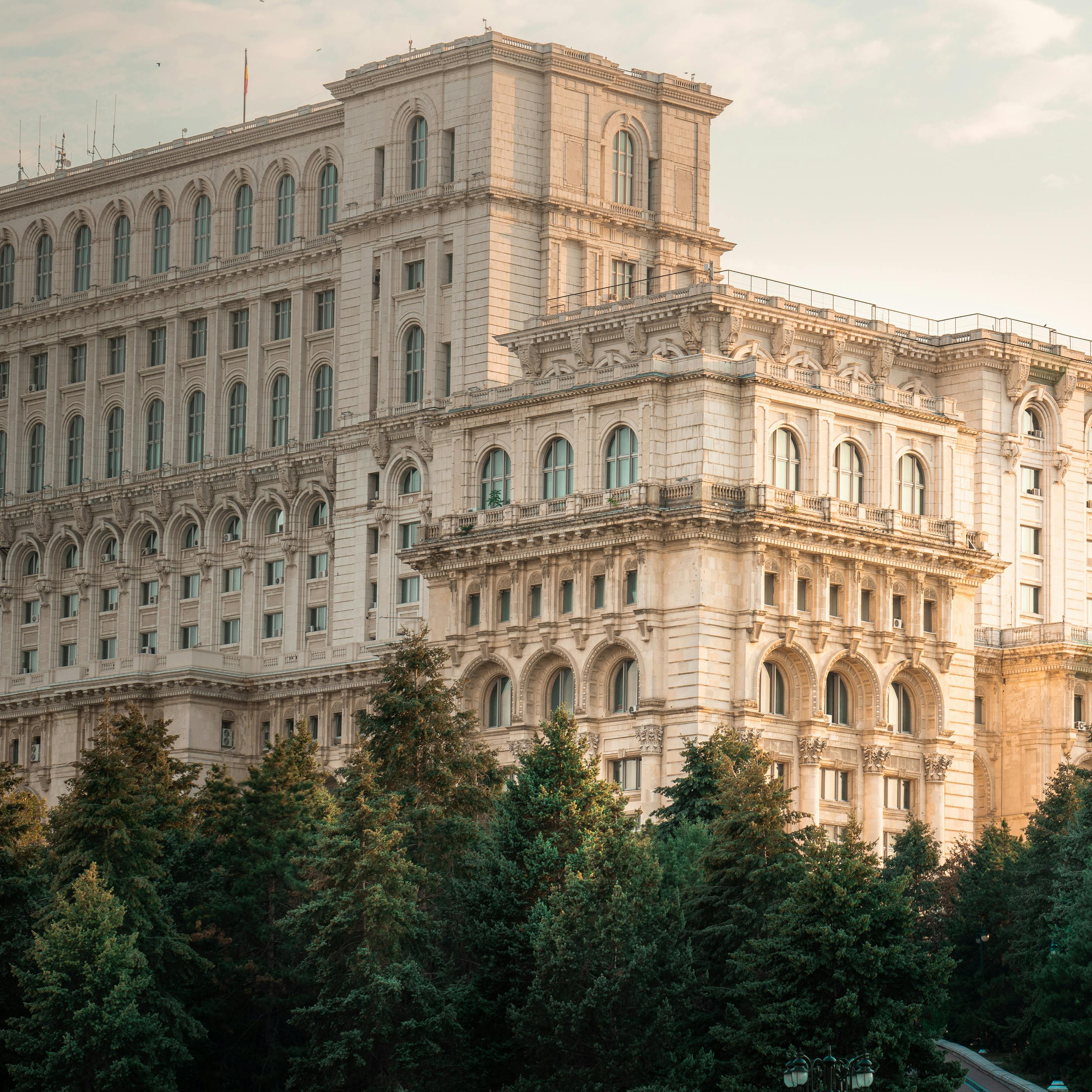 facade of parliament palace