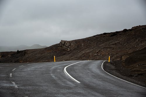 Základová fotografie zdarma na téma horská silnice, hory, na horském úbočí