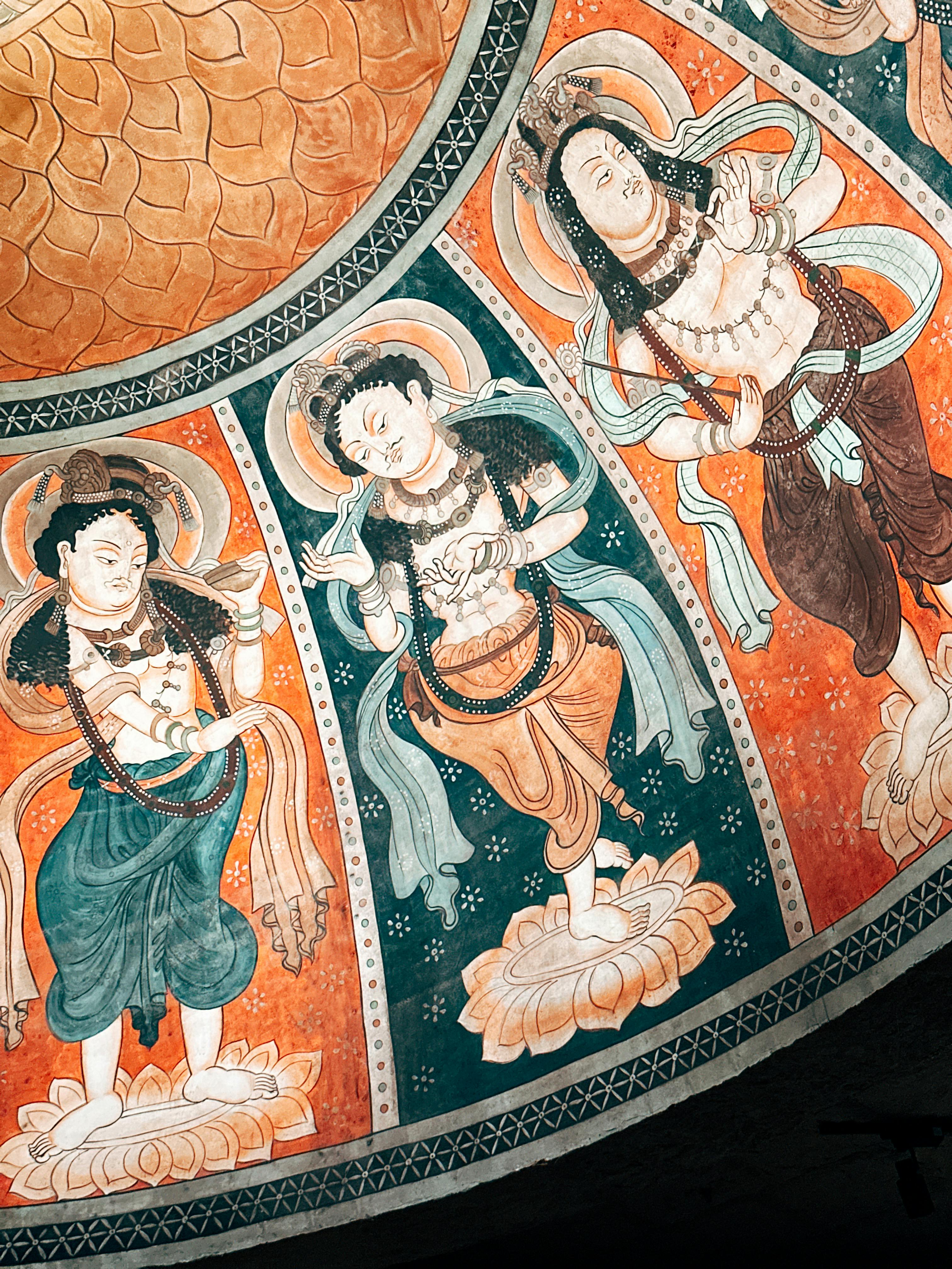 xinjiang buddhist history murals