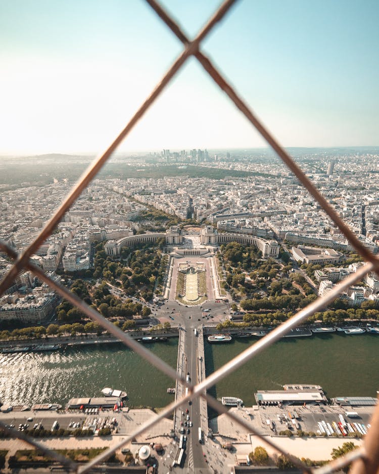 Aerial Photo Of City Of Paris