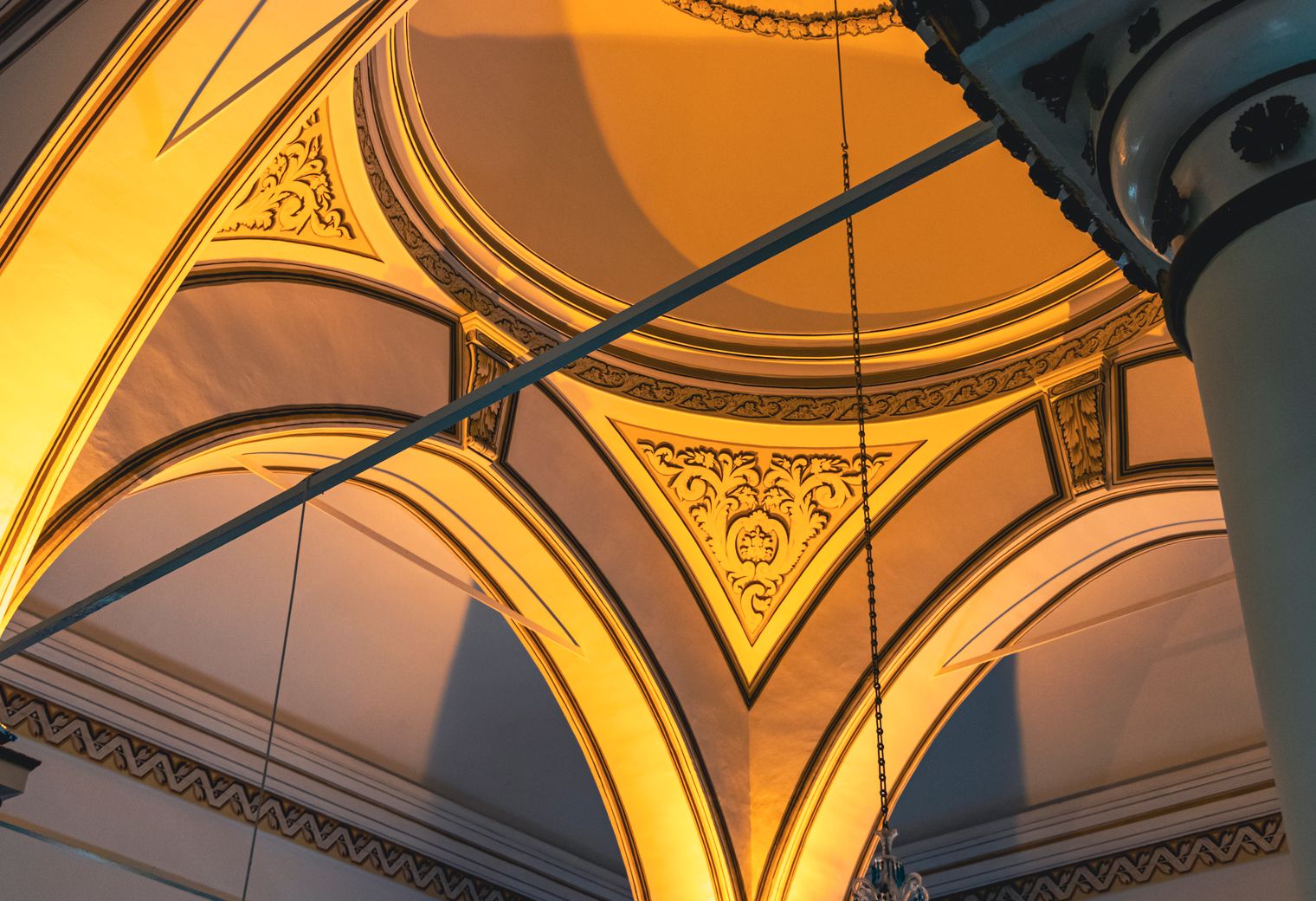 Interior Painting in Tower Hill — surfaces prepped and cut in by hand