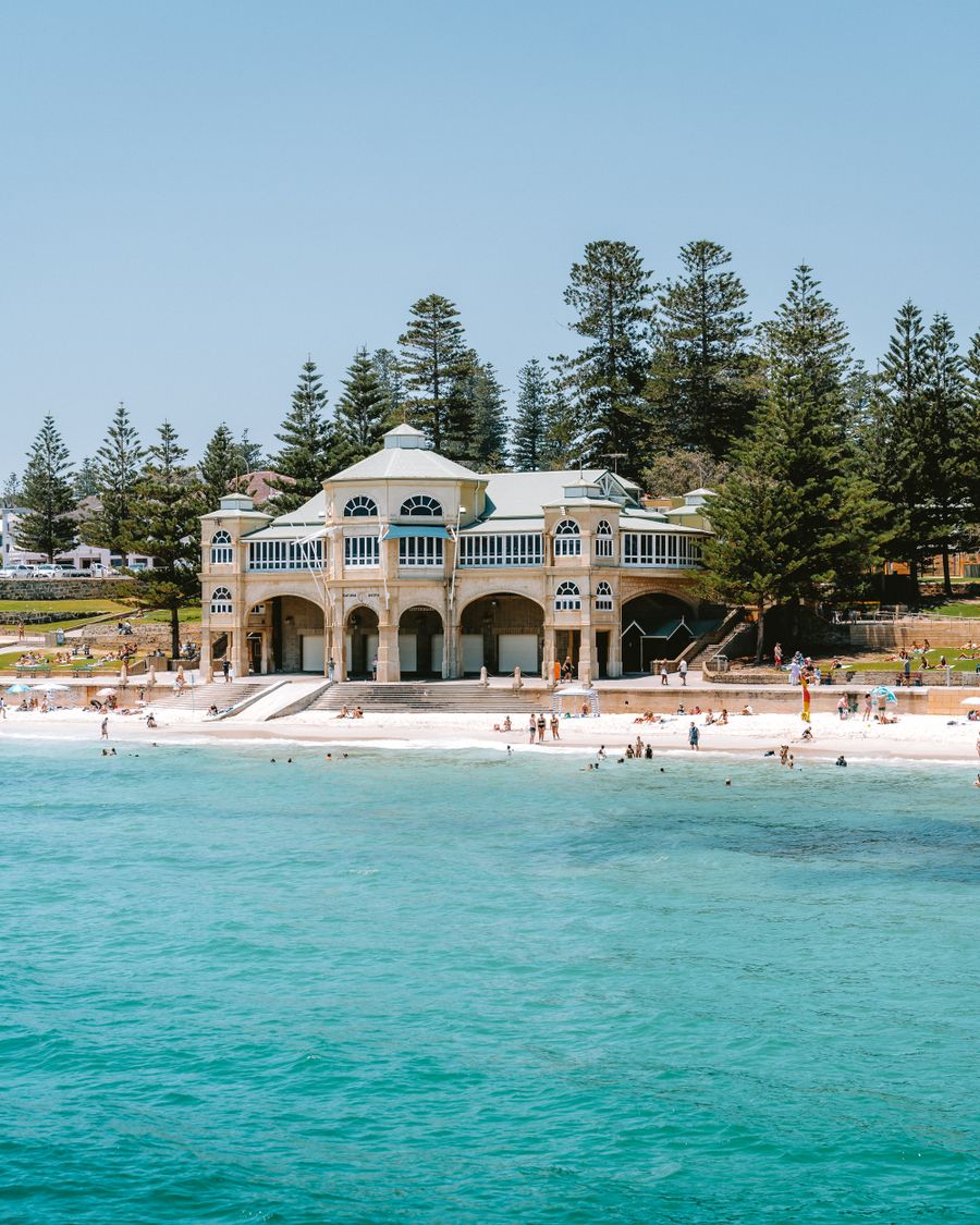 Cottesloe до клуба в Swanbourne