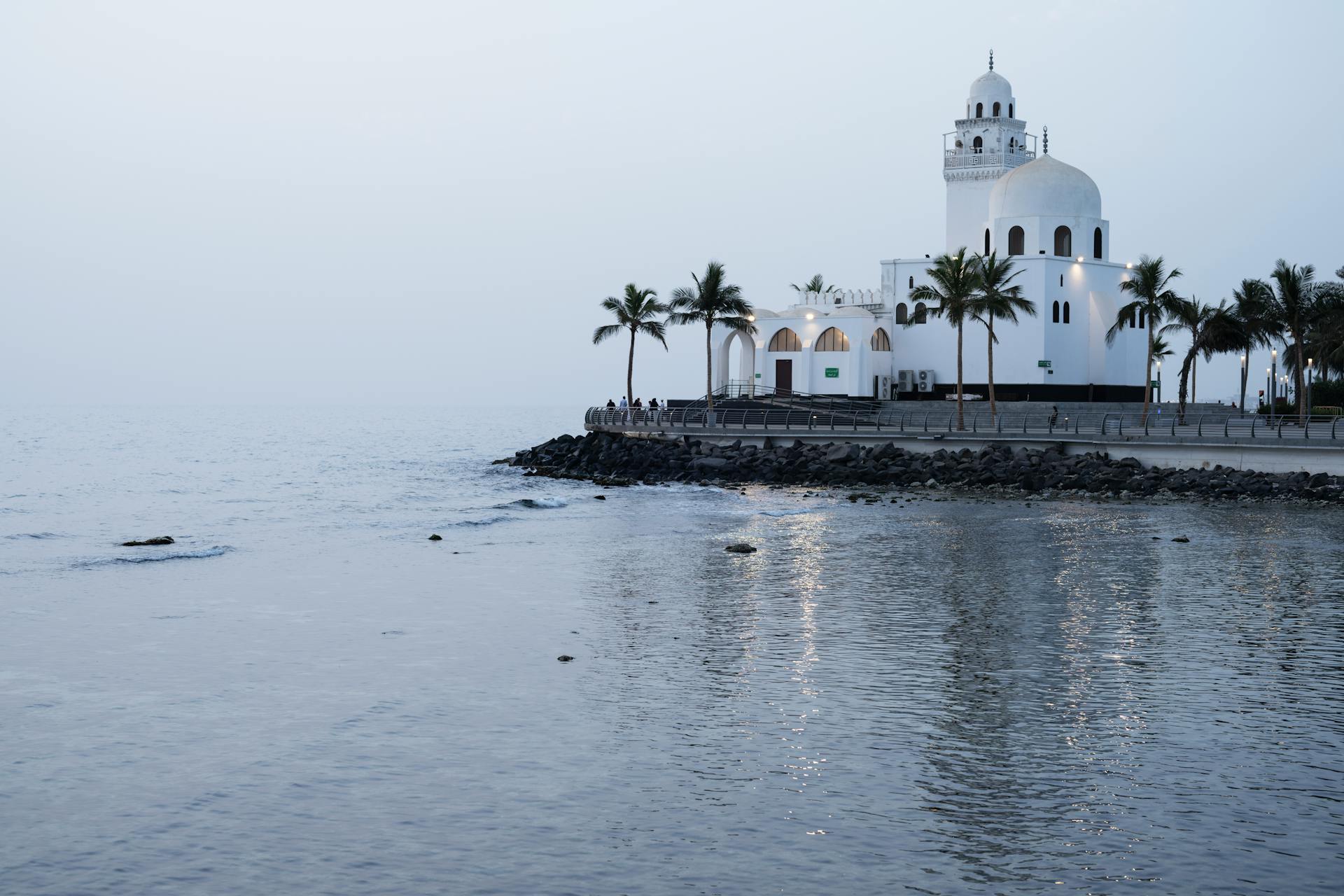 Jeddah Island Mosque, Saudi Arabia