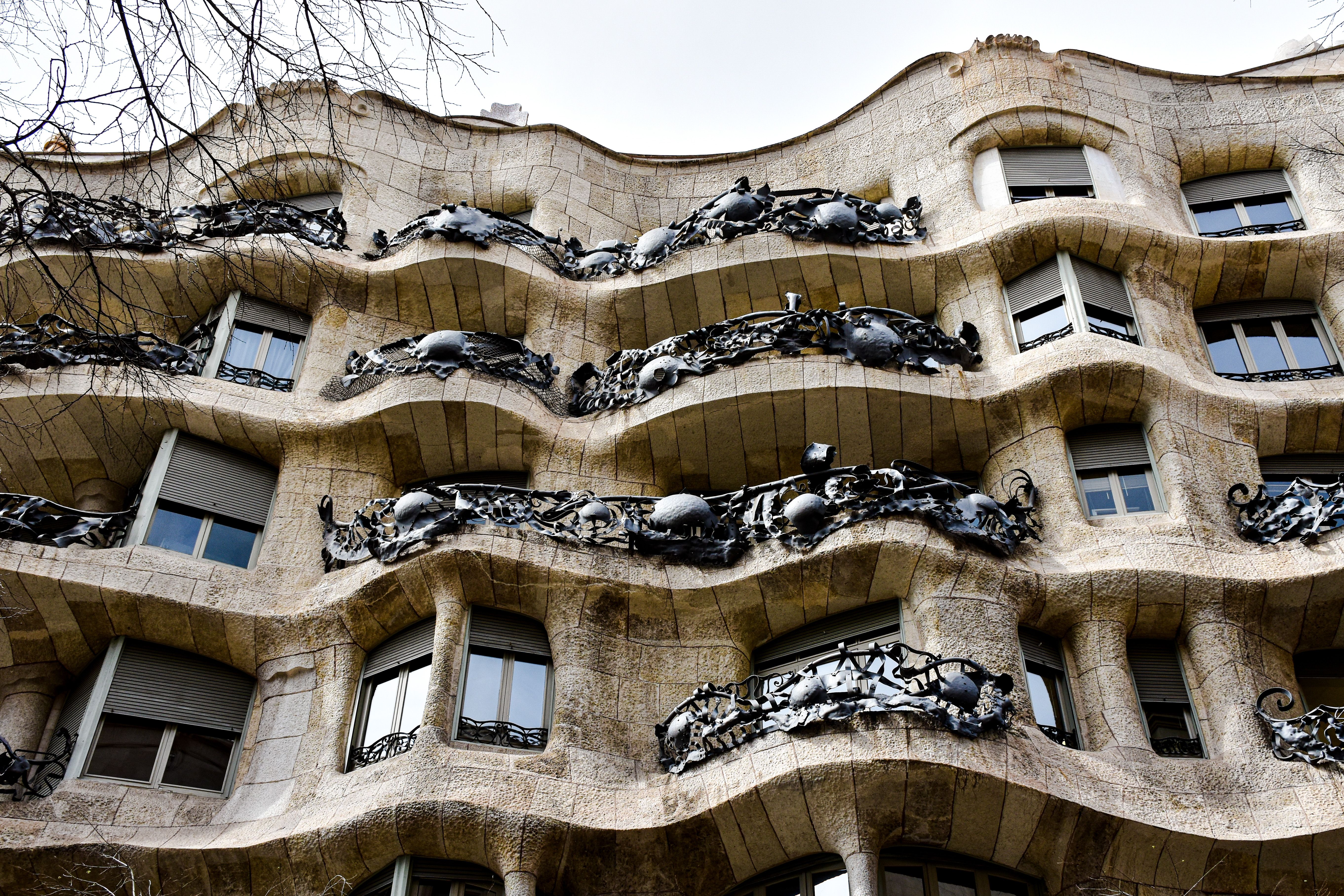 Безкоштовне стокове фото на тему «casa mila, gaudi, архітектура» стокове фото