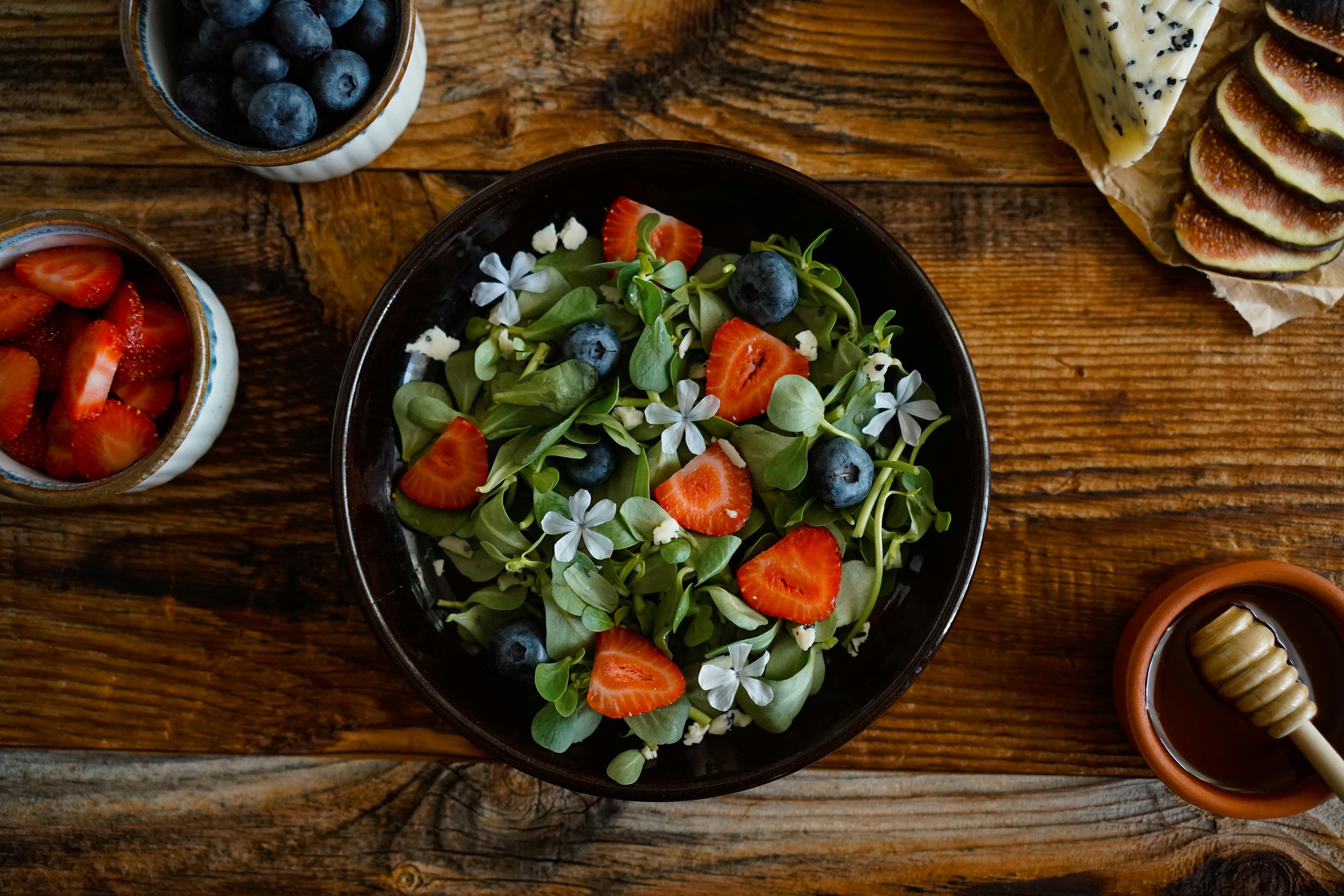 Vegane Lebensmittel Zusammenstellung