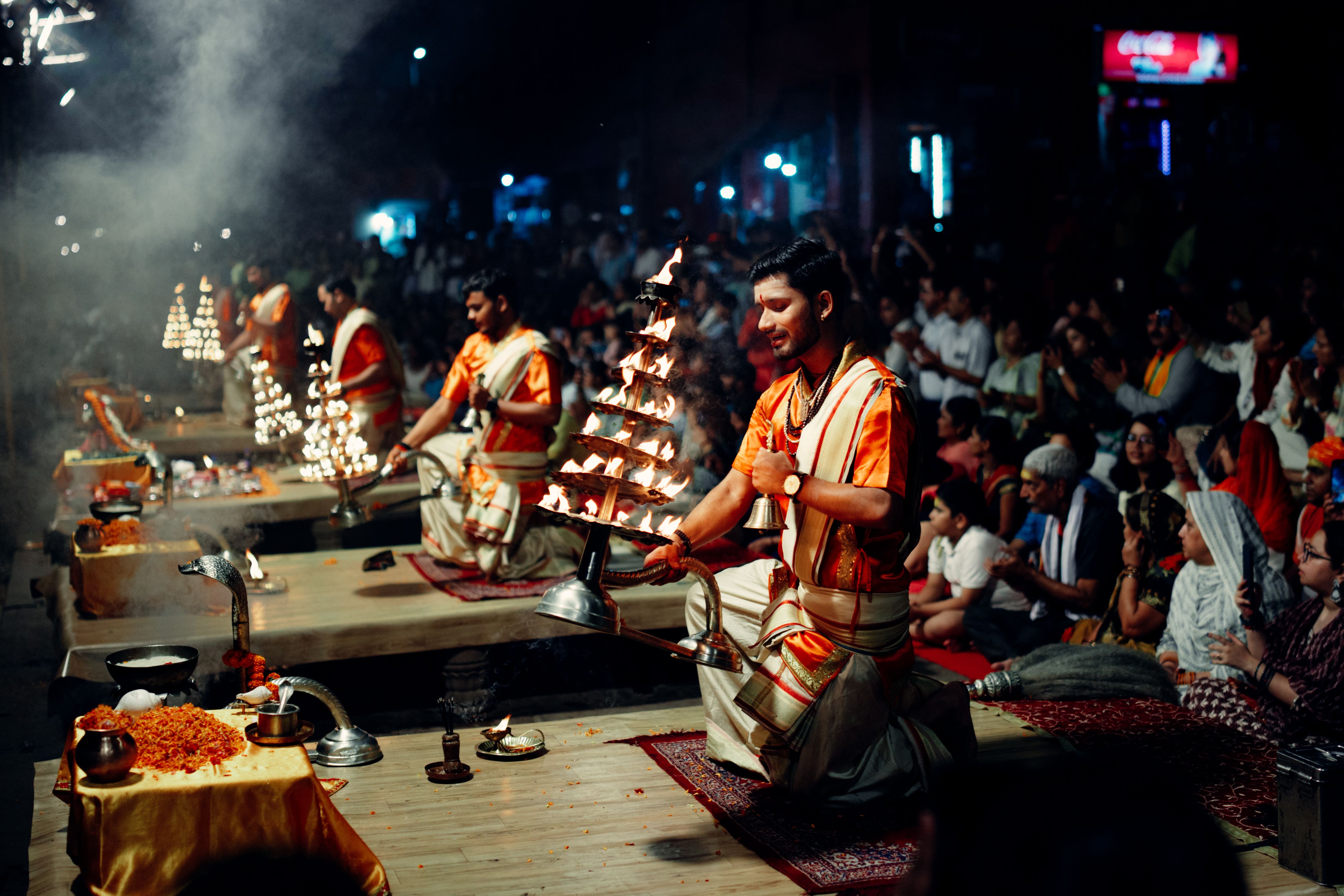 Ganga aarti pilgrimage