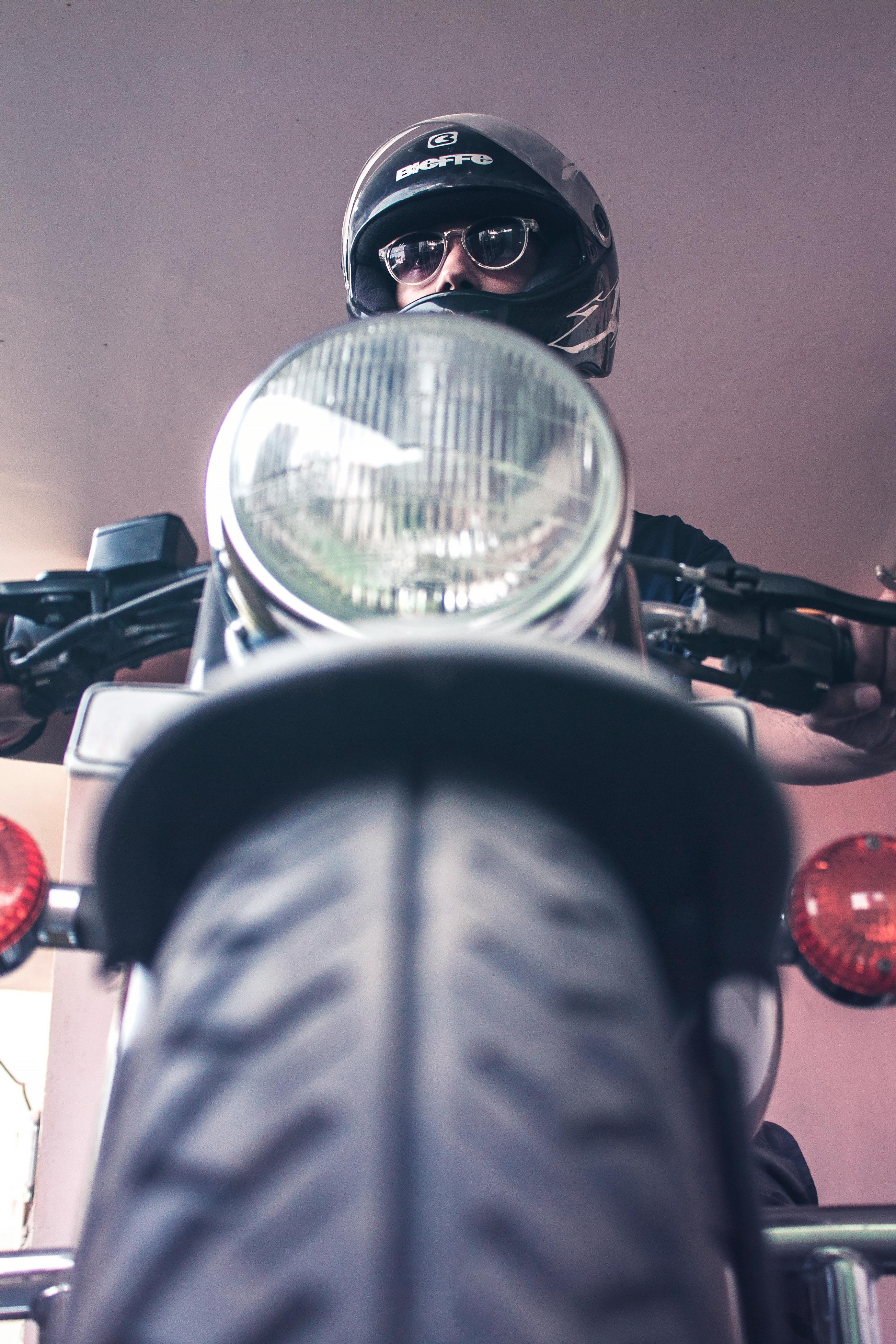 Man Riding on Motorcycle · Free Stock Photo