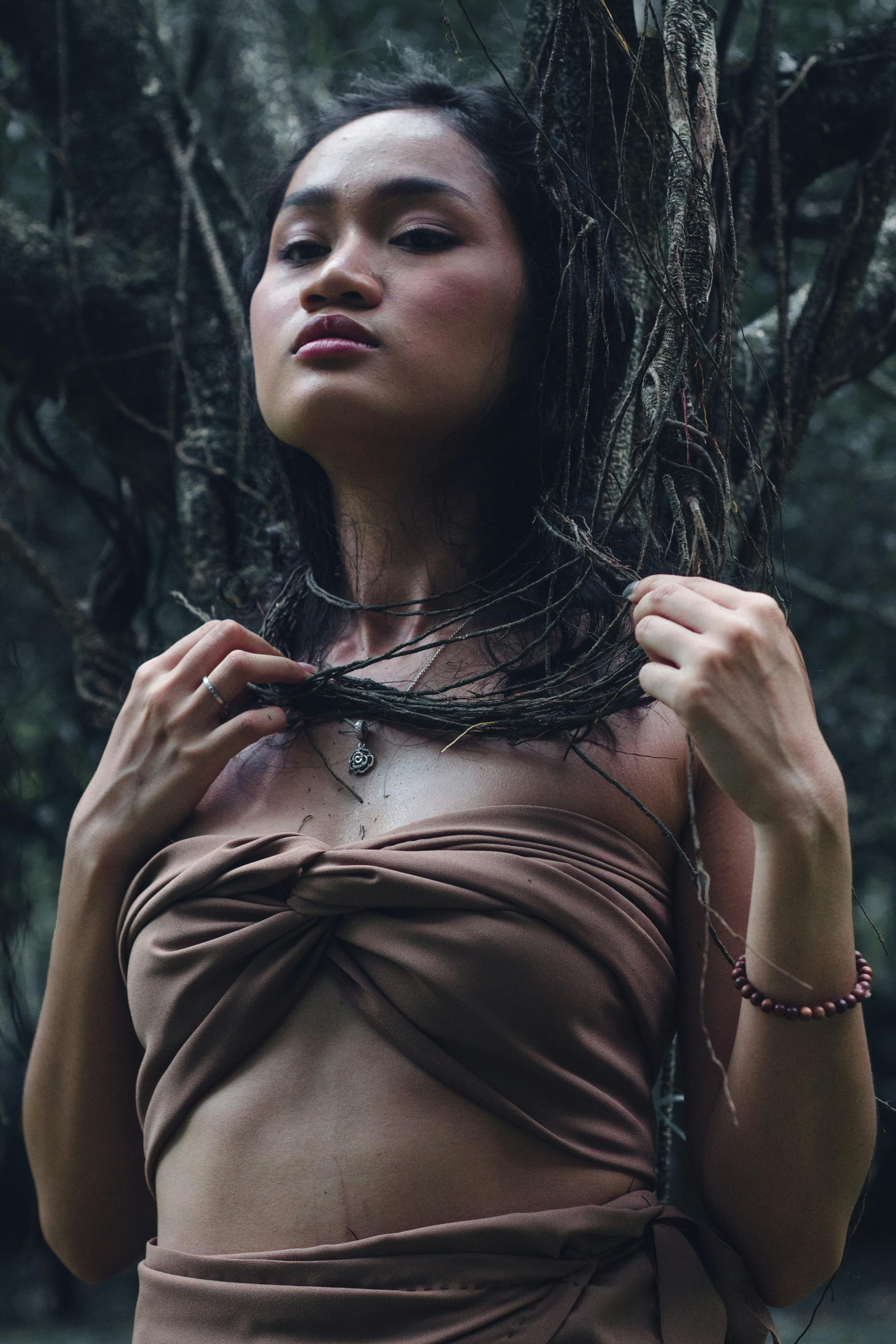 Vintage film projector in a dark screening room