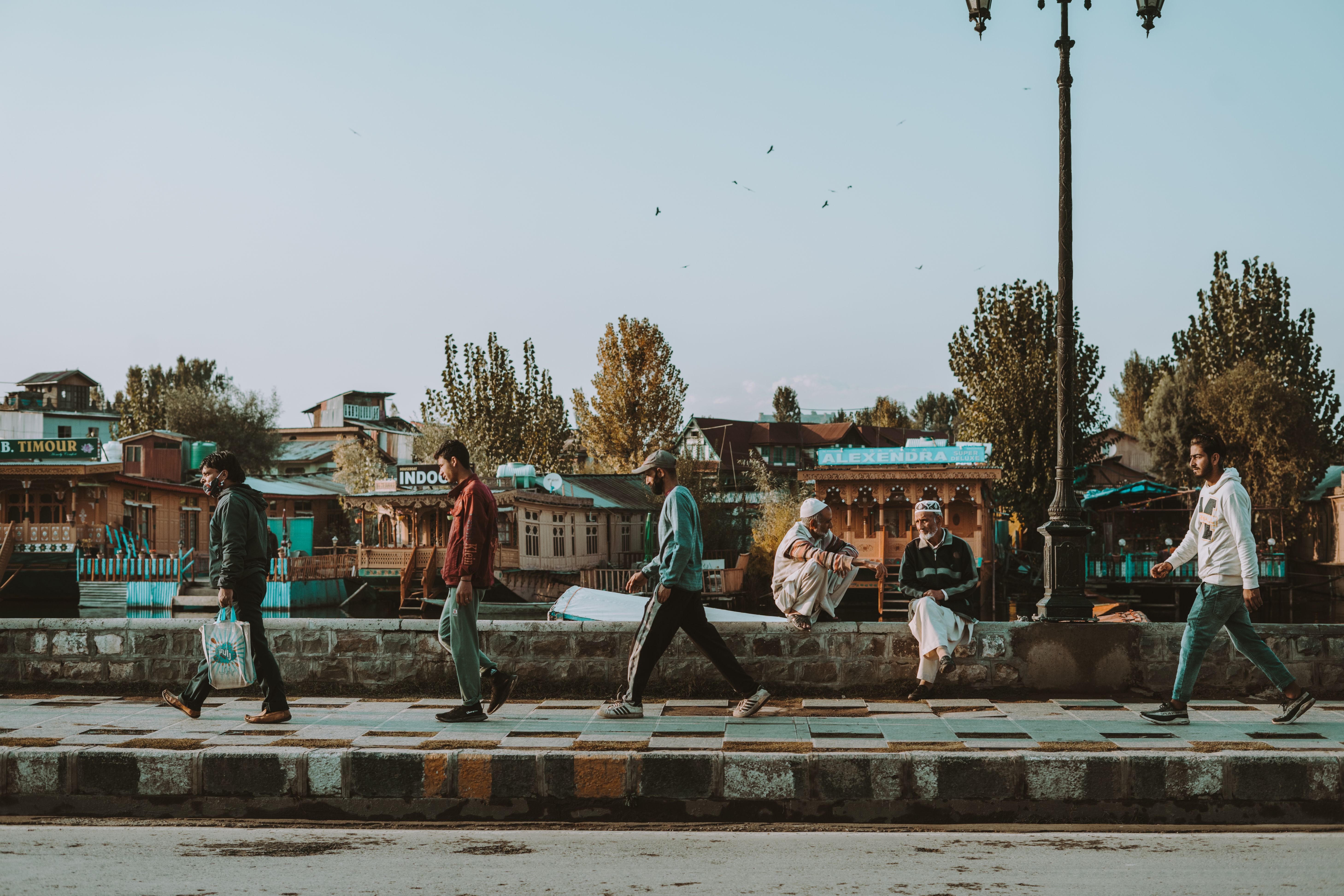 Local market walk