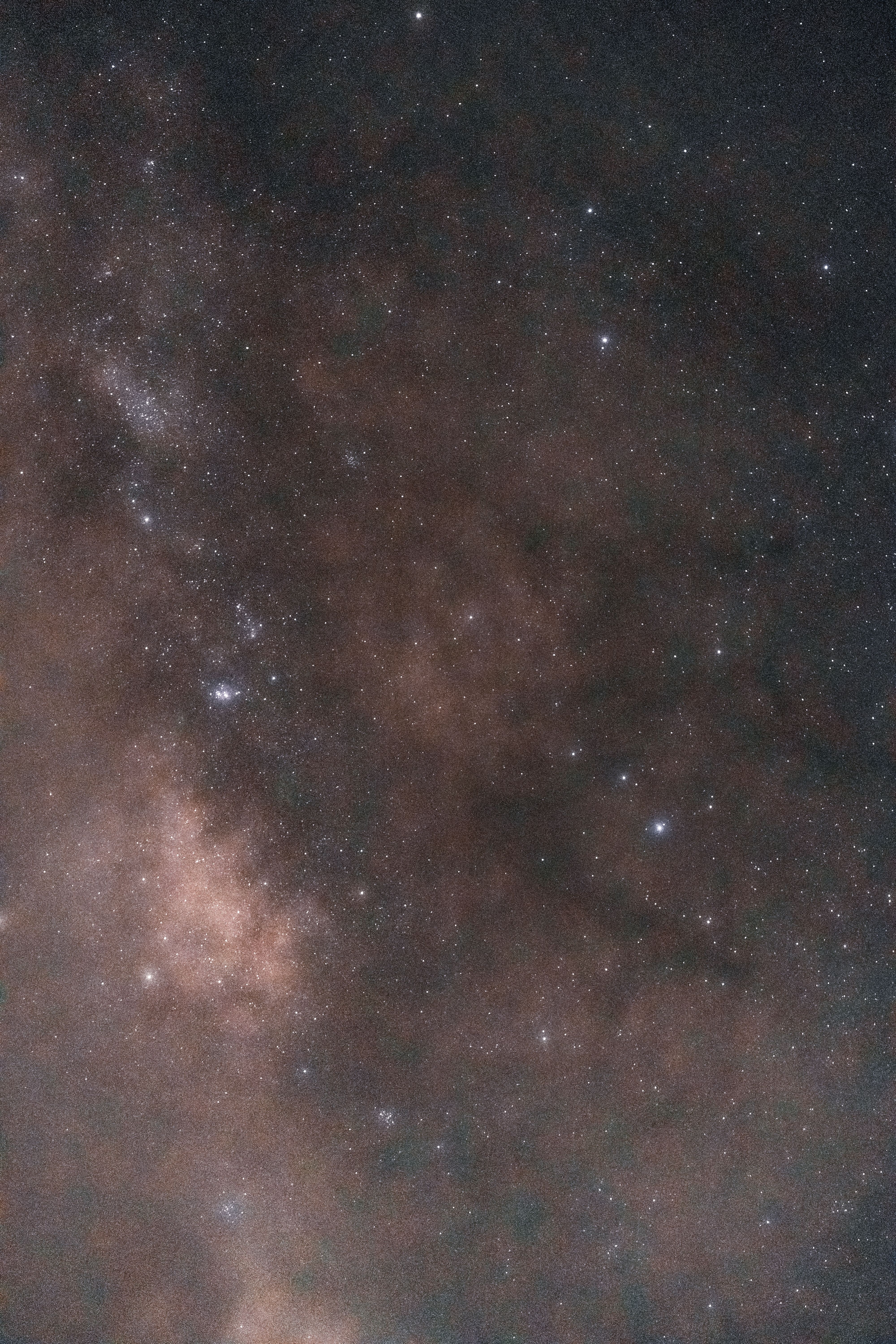 Captivating view of the Milky Way galaxy in the night sky above Akumal, Quintana Roo, México.
