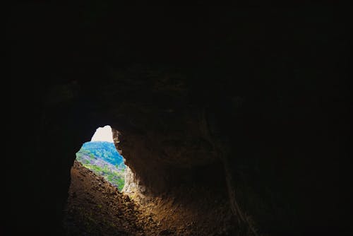 Free stock photo of alone, cave, dark