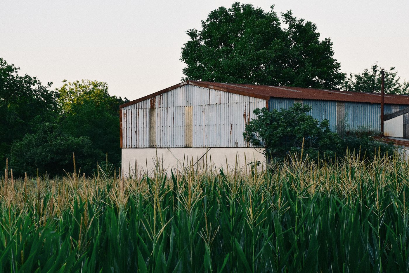 agricultural building â€” equipment shed on a farm
