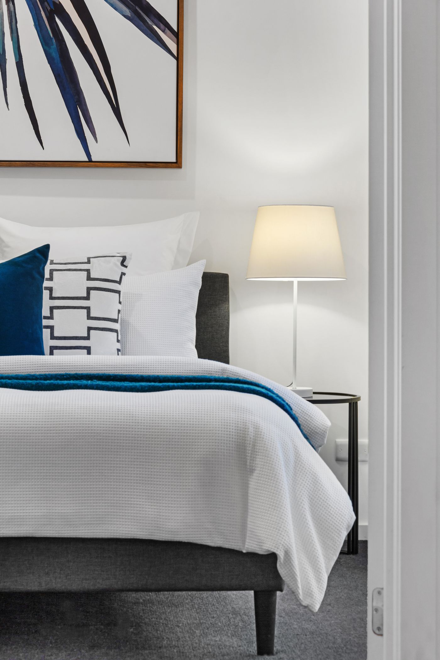 The principal bedroom, Aarav Apartments