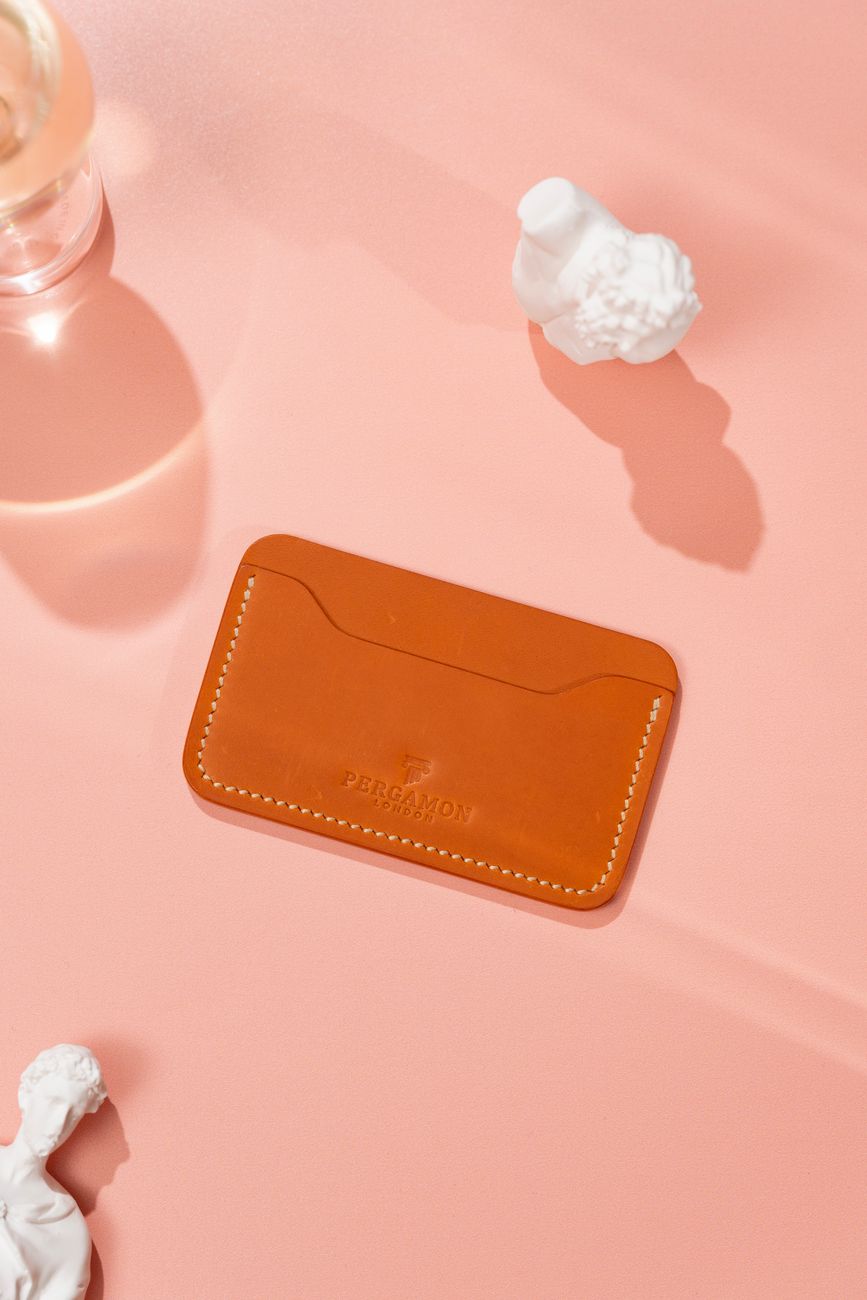 Full-Grain Leather Card Holder