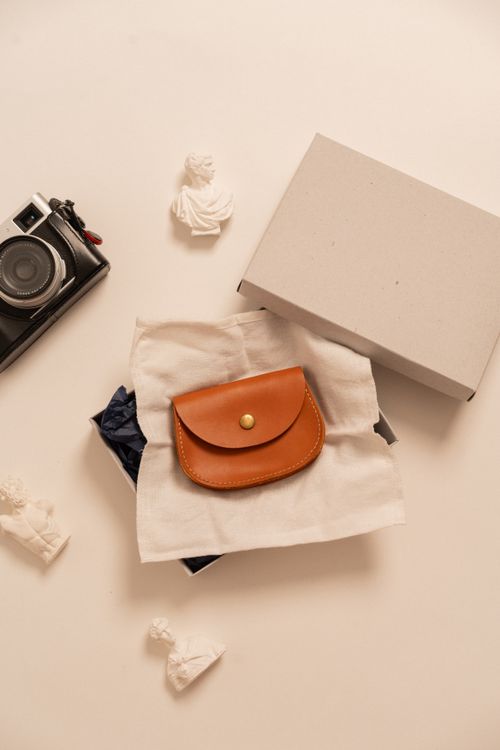 Leather Wallet in Box · Free Stock Photo