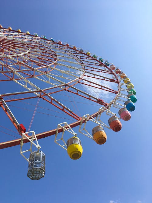 Ferris Wheel Low Angle Photography