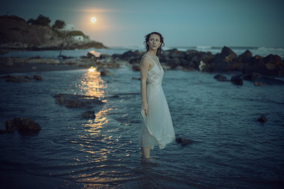 Romantic Rendezvous Under Moonlit Skies