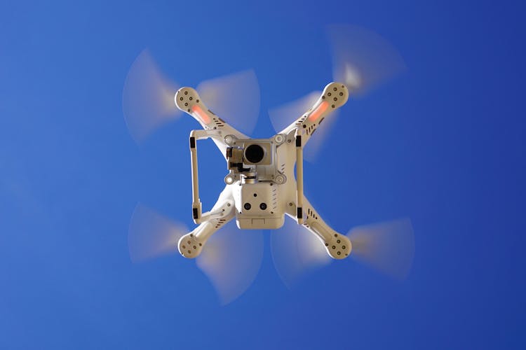 Low Angle View Photography Of Drone