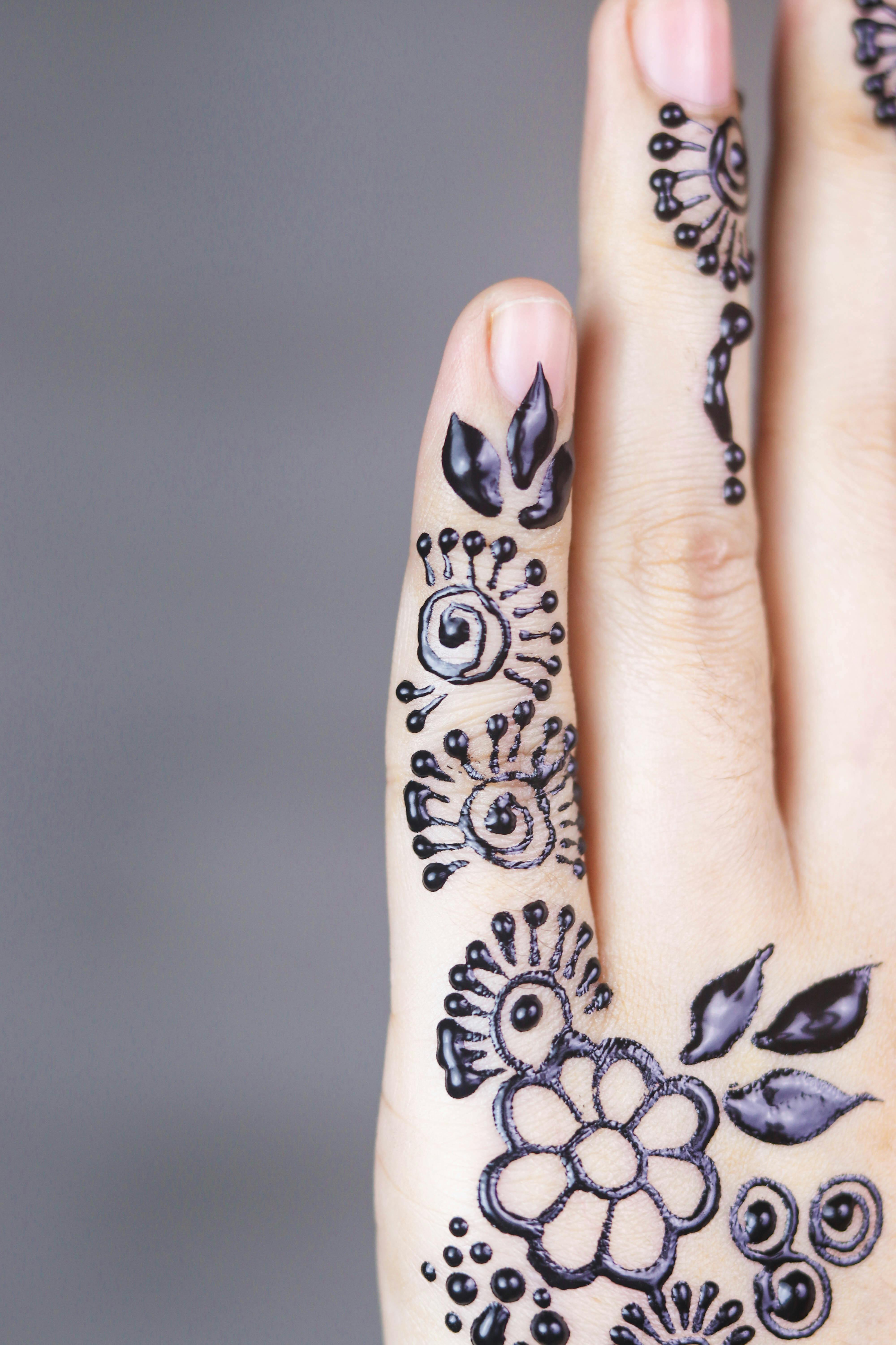 Foto de stock gratuita sobre alheña, arte de henna ...