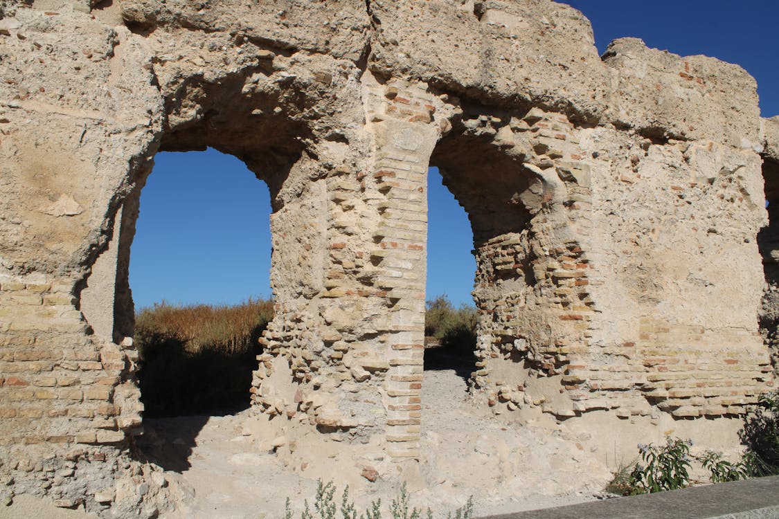primer plano de las ruinas de la fortaleza lebrijana | fotografía 6