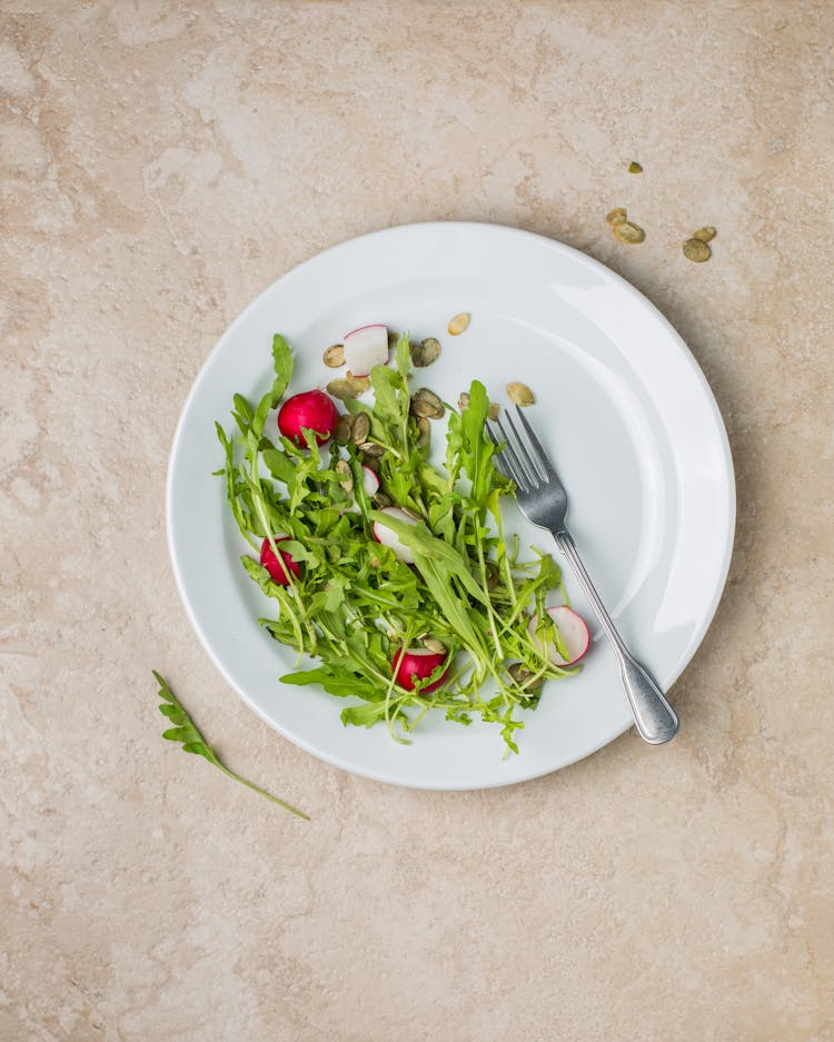 Photo Of Salad On Plate