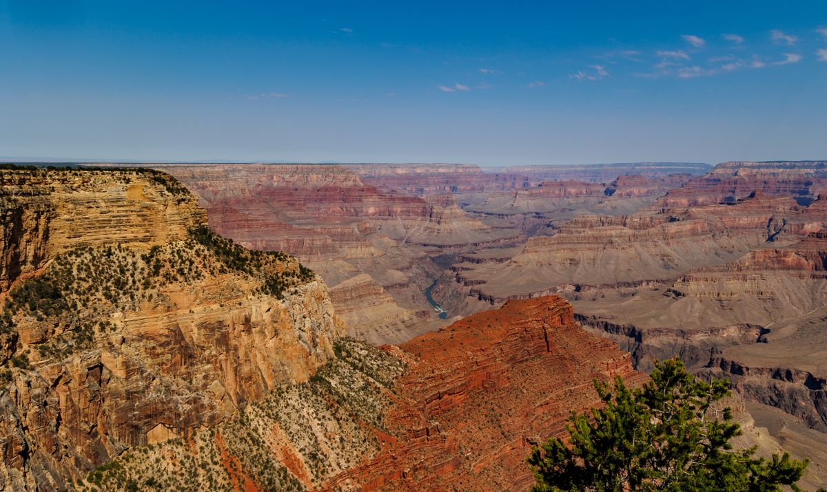 Grand Canyon South Rim panoramic view