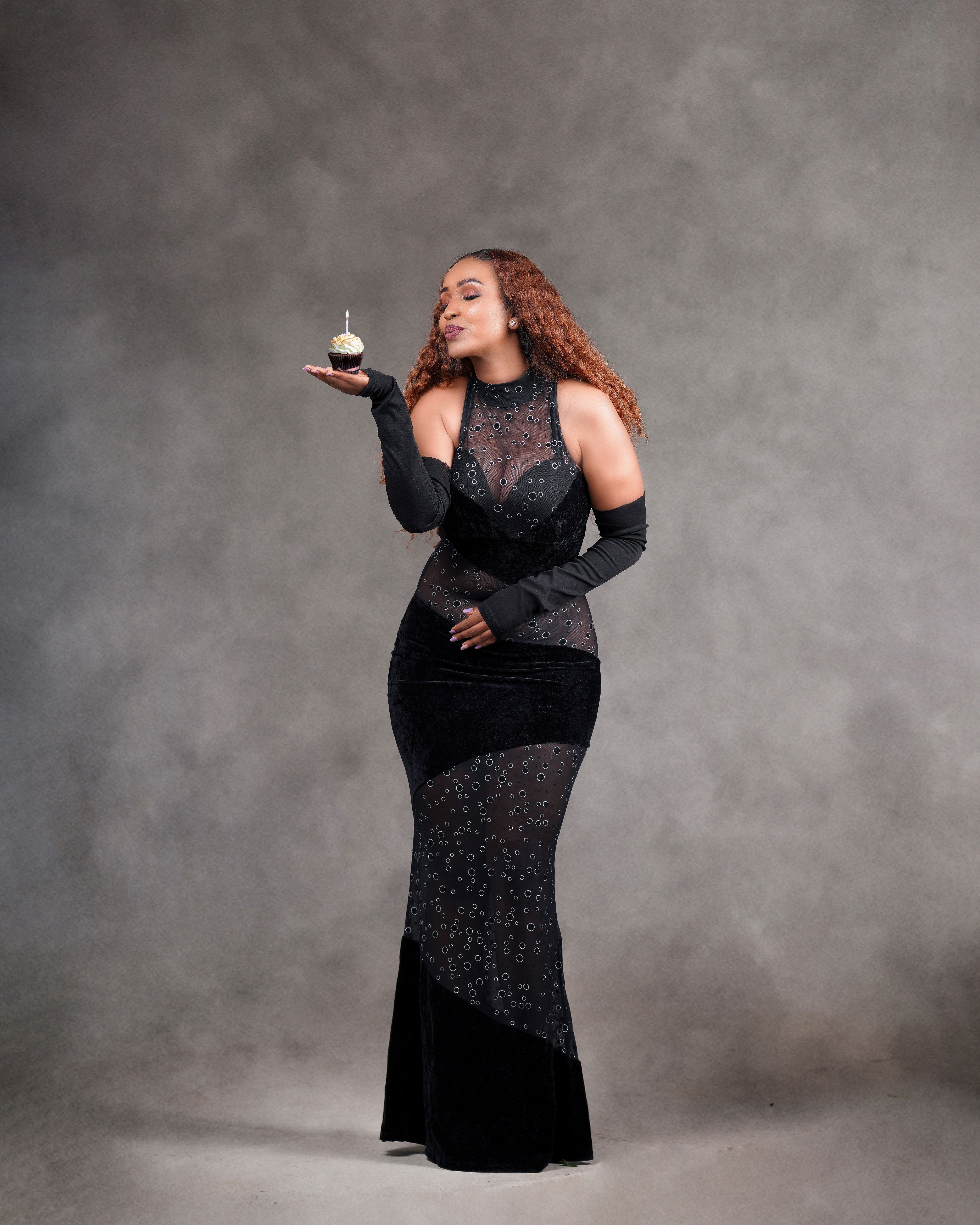 Robe de soirée noire