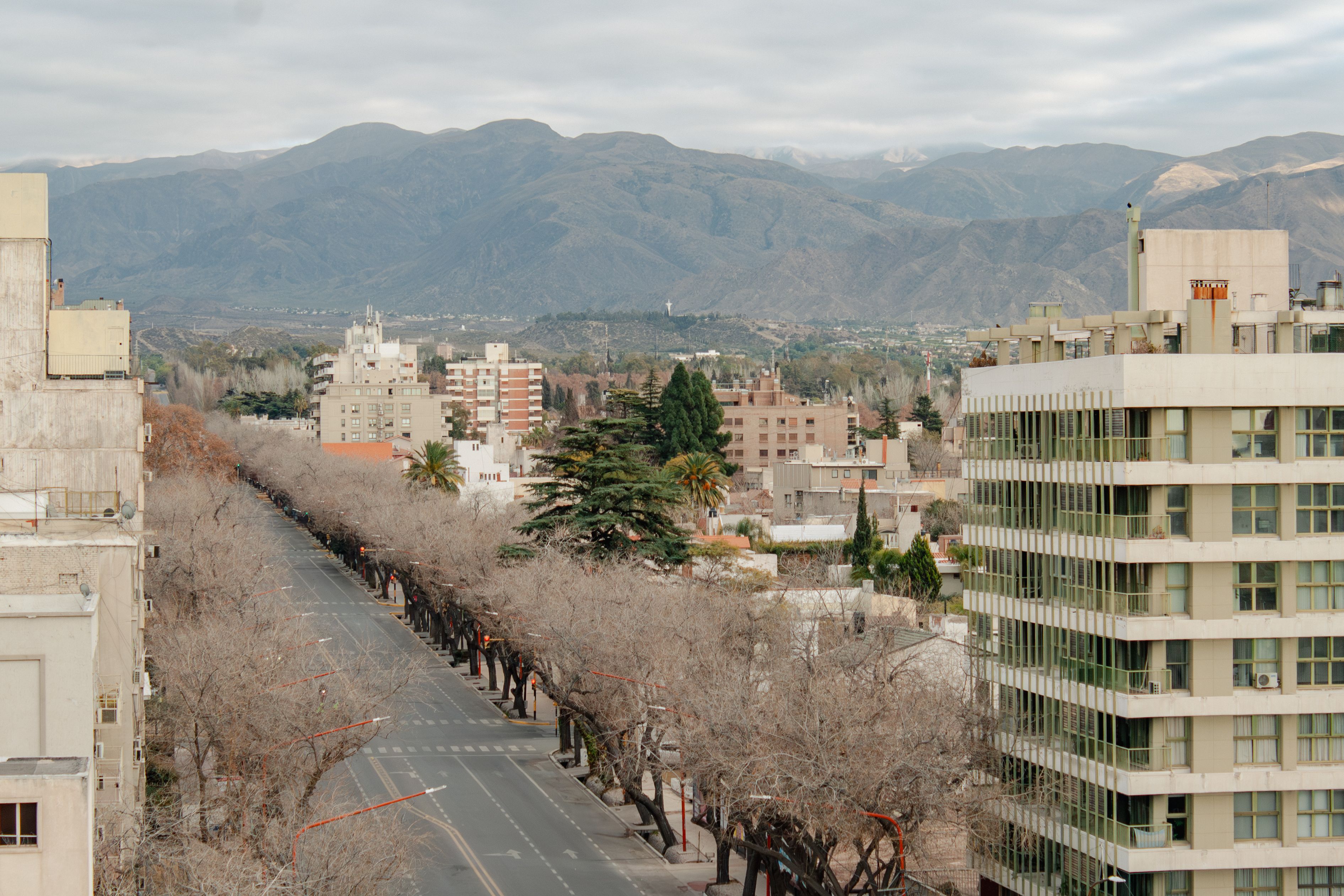 Mendoza, Argentina — Wine country with the Andes behind it