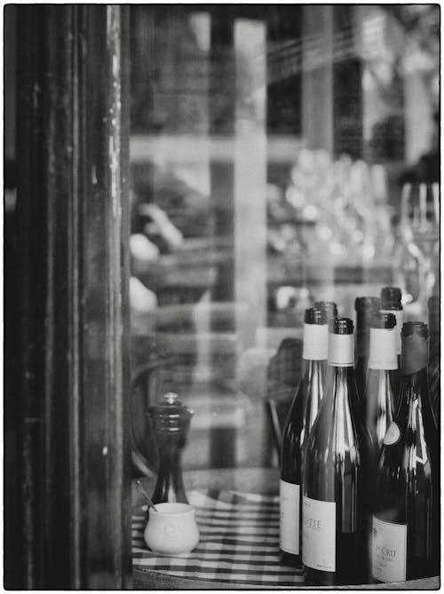 Free stock photo of bokeh, bottles, diner cafe