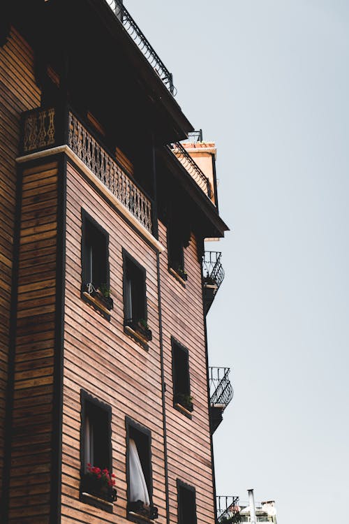 Brown Wooden Building