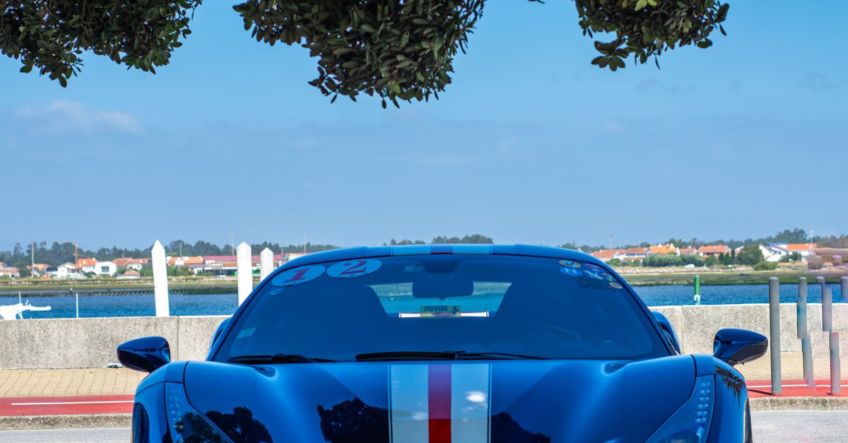 Ferrari 488 panda by ferrari custom car · Free Stock Photo