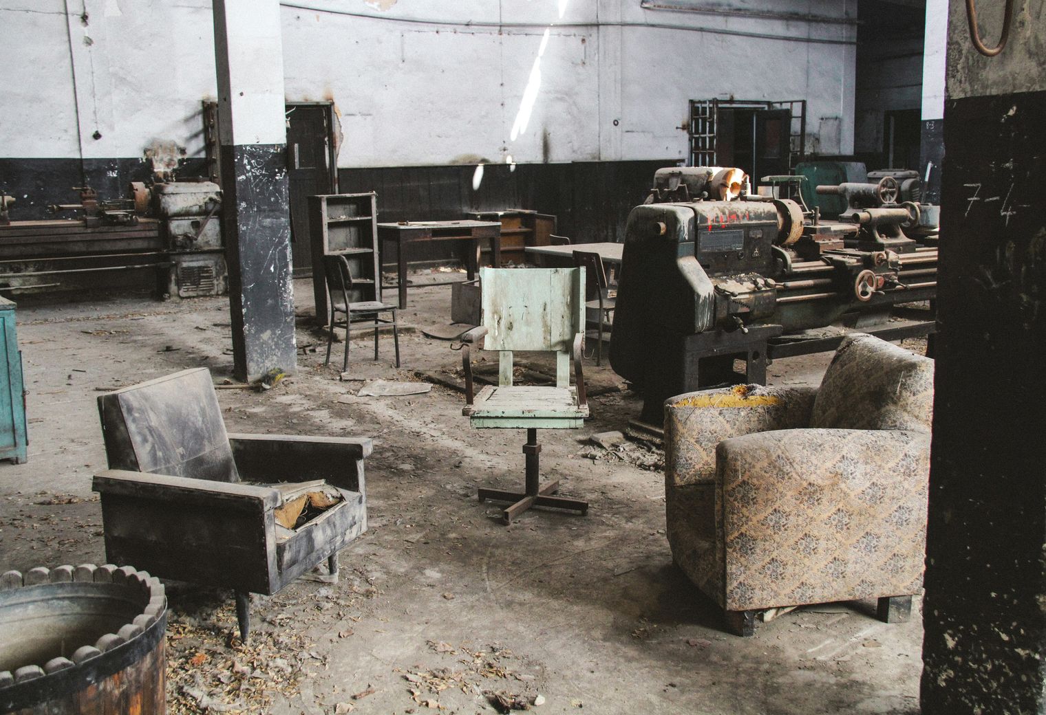 Whimple — house clearance team loading furniture into a van