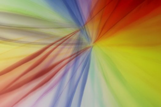 A vivid abstract fractal design blending colors into a dynamic and smooth pattern.
