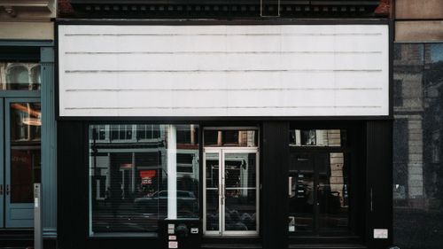 Free New York Blank Marquee Stock Photo