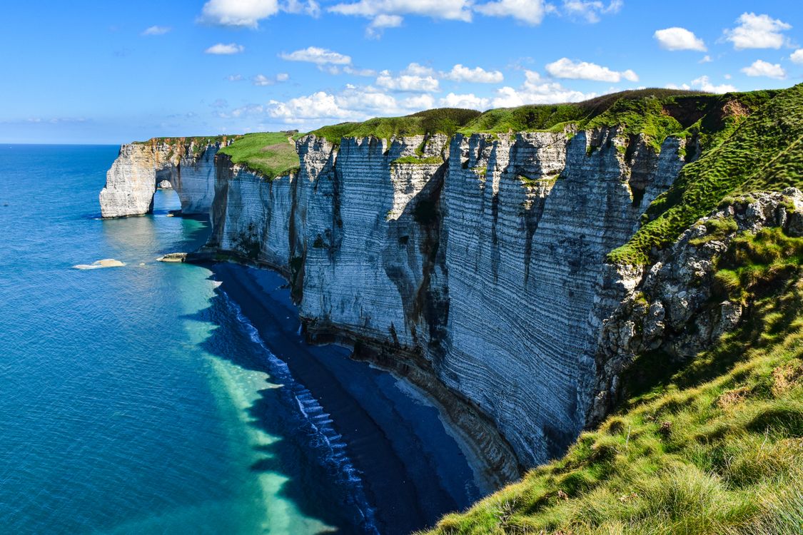 The cliffs of etretat, france · Free Stock Photo