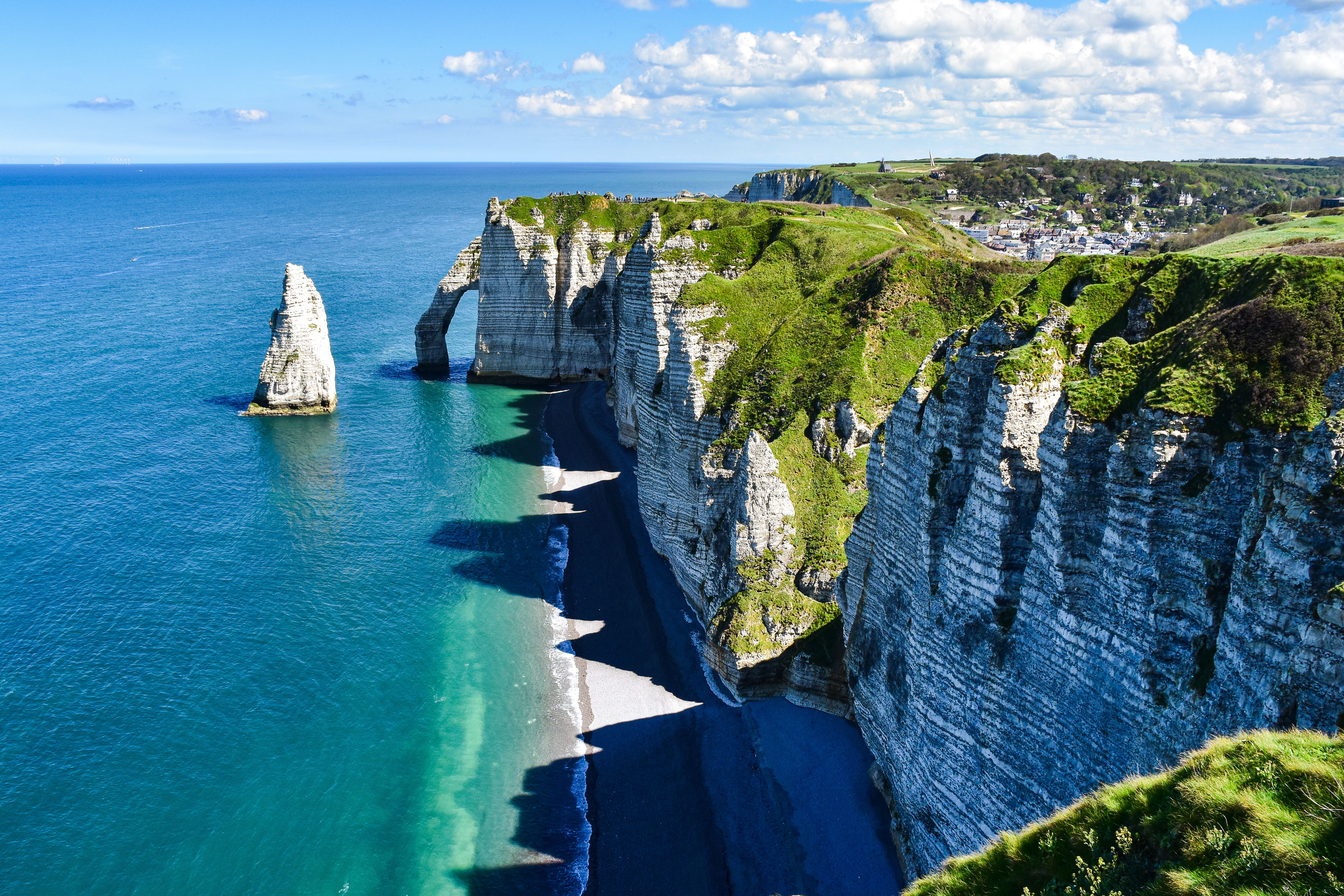 The cliffs of etretat, france · Free Stock Photo