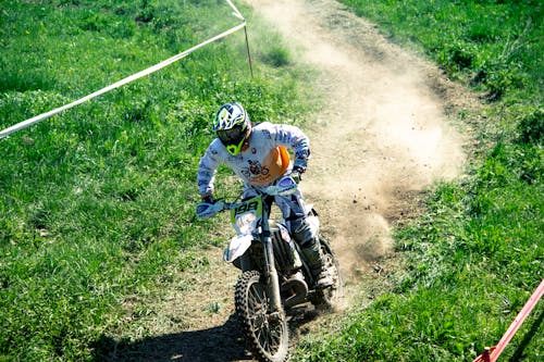 Free stock photo of bike, dust, enduro