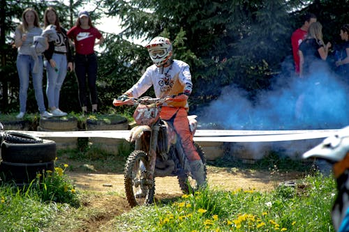 Free stock photo of action, bike, enduro