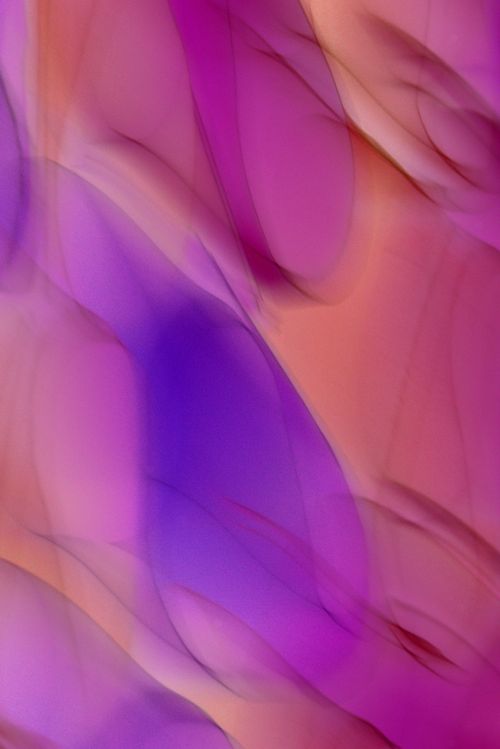 Free Vibrant abstract image with purple and orange fluid shapes, creating an artistic and dynamic background. Stock Photo